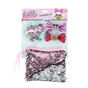 L.O.L. Surprise! Bow, Bag, & Mirror Purse Set LOL Gift Set